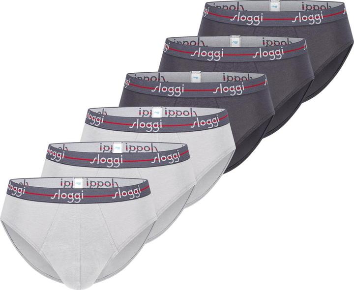 Immagine prodotto Sloggi 6er Pack Start Midi Slip / Unterhose (L, confezione da 6)