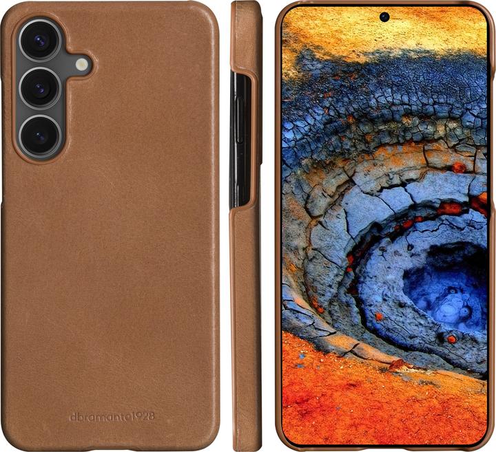 Actual product image dbramante1928 Lynge Bookcase Samsung Galaxy A56 - Tan (Samsung Galaxy A56)