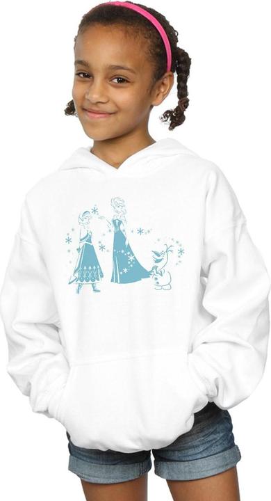 Image du produit Disney - Sweat à capuche FROZEN MAGIC SNOWFLAKES - Fille (140, 146)