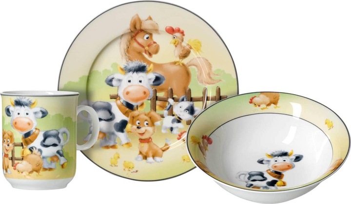 Produktbild Ritzenhoff & Breker Hoftiere Kindergeschirr mit Besteck