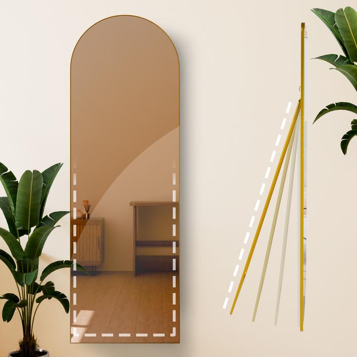 Immagine prodotto CLP Spiegel Moline Standspiegel und Wandspiegel in einem (150 x 50 cm)