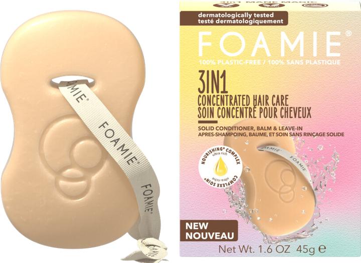 Foamie Solid Hair Conditioner 3 In 1 Konzentrierte Haarpflege - 45 G