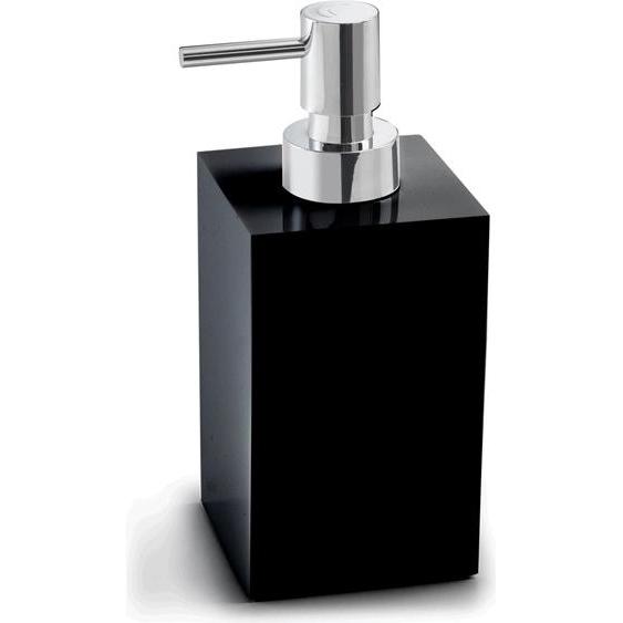 Gedy, Seifenspender + Seifenschale, Soap Dispeneser Sofia Black