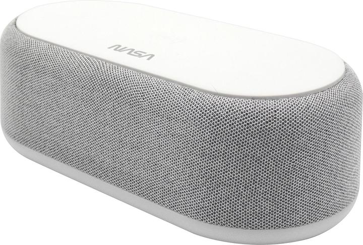 Produktbild Nasa Wecker, BT-Lautsprecher + QI-Charger mit LED-Licht