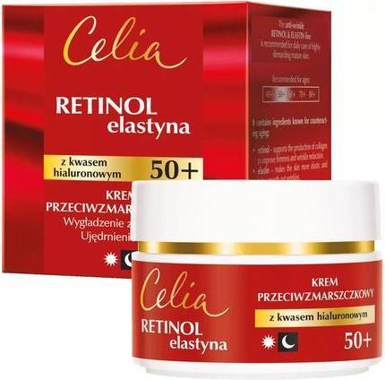 Celia Retinol krem przeciwzmarszczkowy 50+ 50ml (50 ml, Day cream)