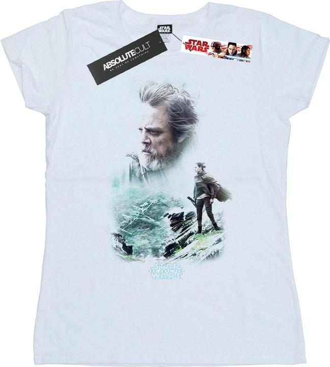Immagine prodotto Star Wars The Last Jedi Luke And Rey Maglietta Donna (M)
