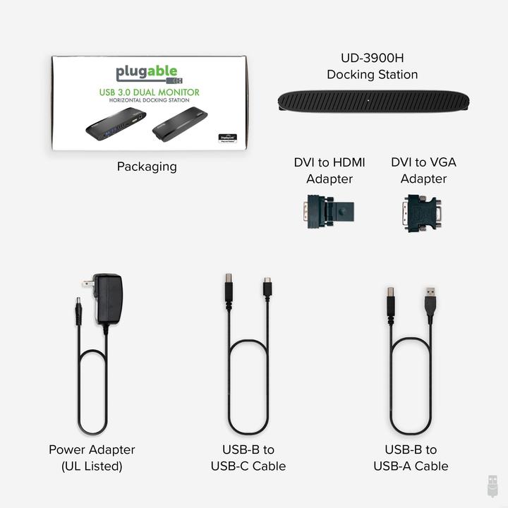 Produktbild Plugable USB 3.0 Universal DD (USB-B)