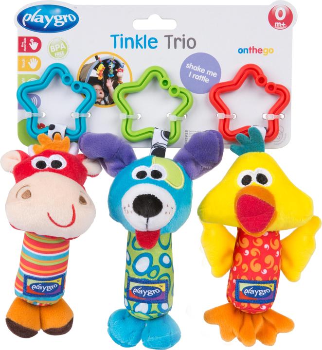 Image du produit Playgro Trio d'animaux de jeu