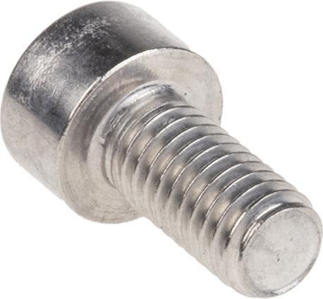 Actual product image RS PRO Bolts hexagon M5x10mm (1 Screws per piece)
