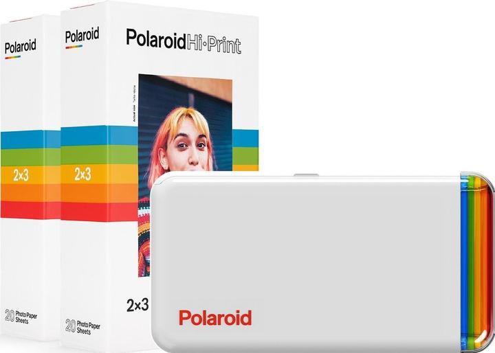 Actual product image Polaroid Hi-Print 2x3 Printer Everthing box