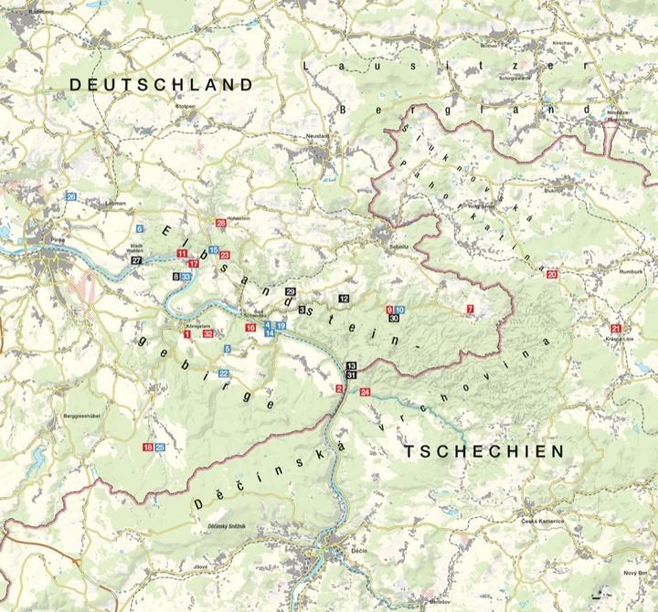 Produktbild Panoramawege Elbsandsteingebirge (Deutsch, Michael Moll, 2021)