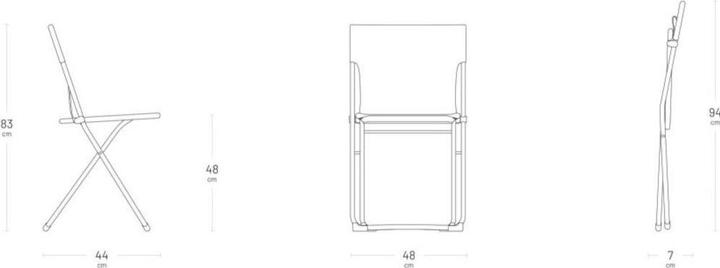 Actual product image Lafuma Gartenstuhl (48 cm)