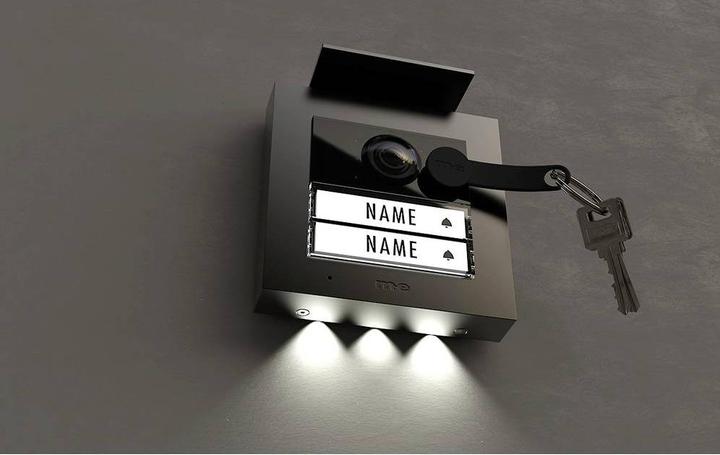 Produktbild Modern-Electronics 41267 Video-Türsprechanlage Funk Ausseneinheit Silber (Funk)