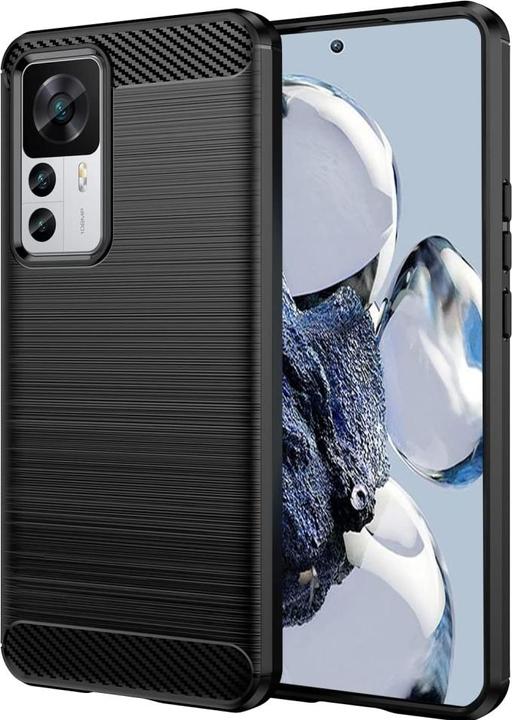 Screenguard Xiaomi 12T Hülle Carbon Brushed Soft TPU (Xiaomi 12T)