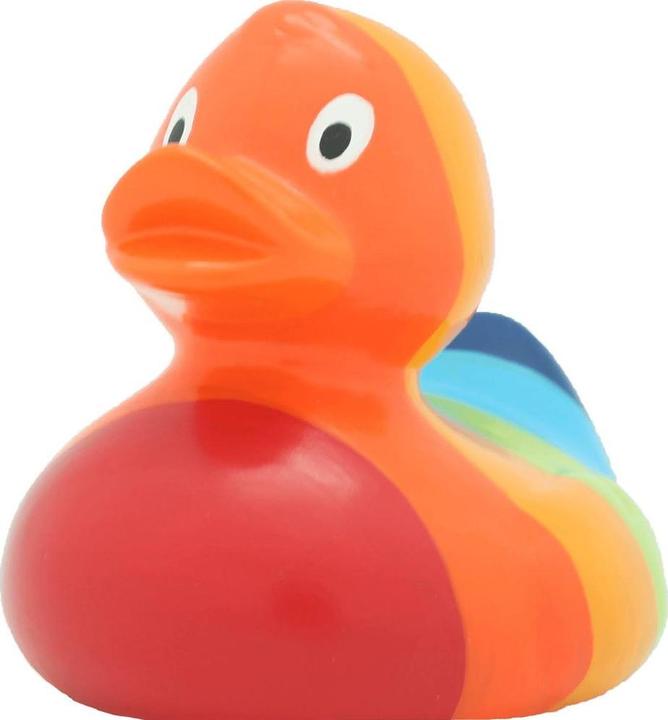 Produktbild Sombo Badeente Regenbogenfarben