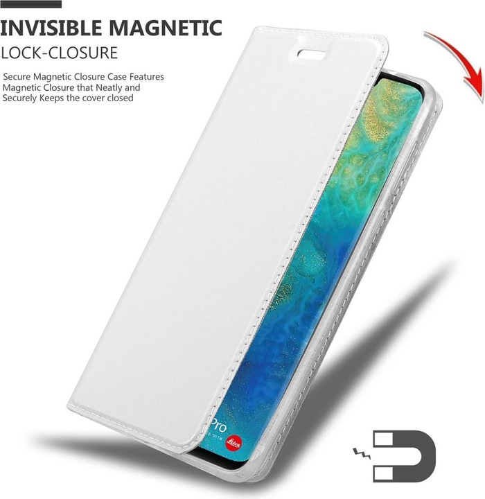 Actual product image Cadorabo Book Classy Style Cover (Mate 20 Pro)