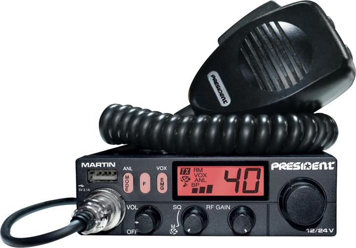 President CB radio station Martin ASC