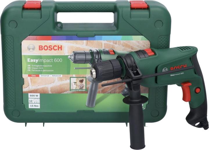Actual product image Bosch Home & Garden EasyImpact 600 impact drill with carrying case (Electrical connection)