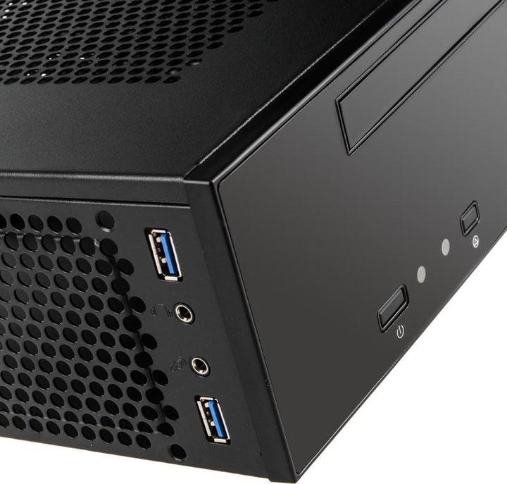 Actual product image Silverstone Sst-Ml09b (Mini-ITX)