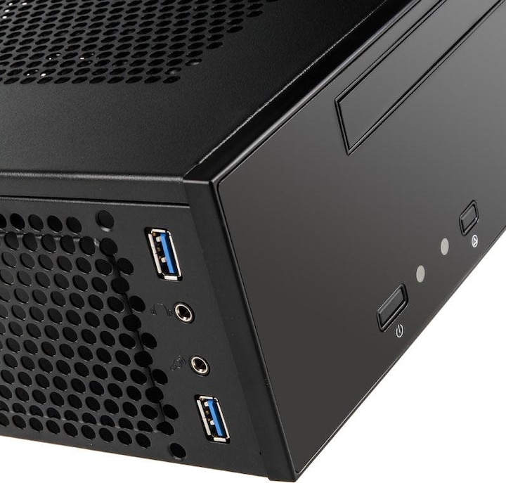 Actual product image Silverstone Sst-Ml09b (Mini-ITX)