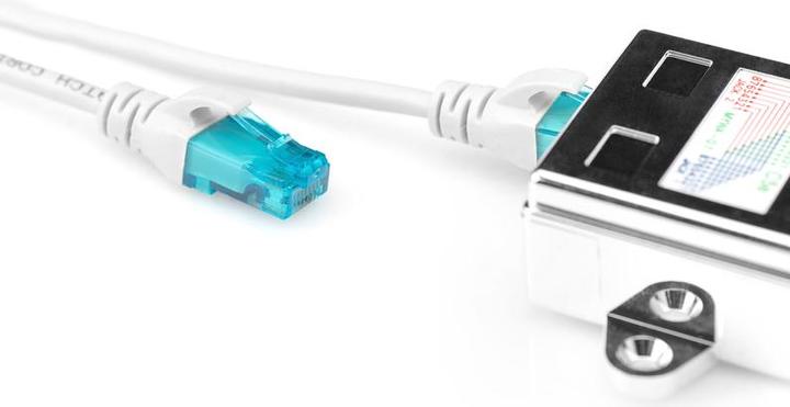 Immagine prodotto Digitus Adattatore cavo patch, CAT 5e, schermato - 1:1 (RJ45, RJ45 (1x))