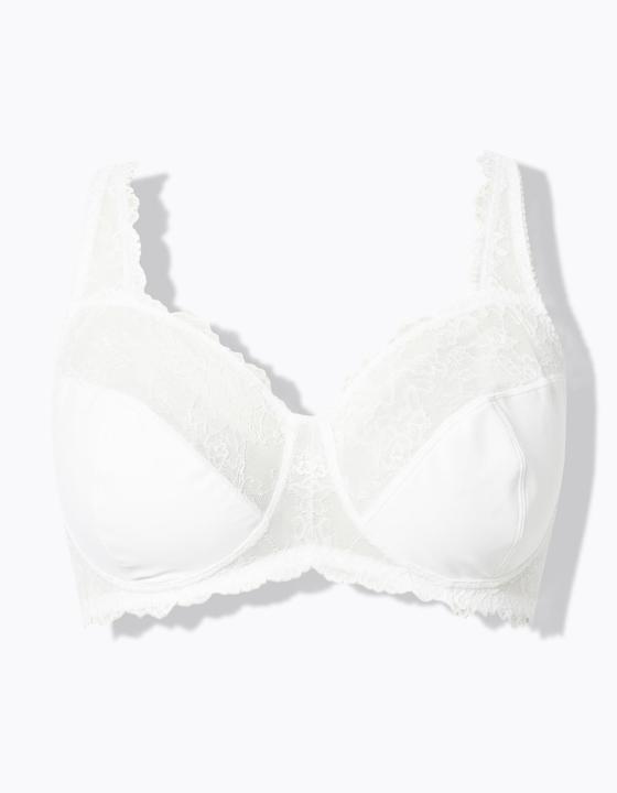 Produktbild Ulla Popken BH, bügellos, Spitze (Einzelpack, 110 E)