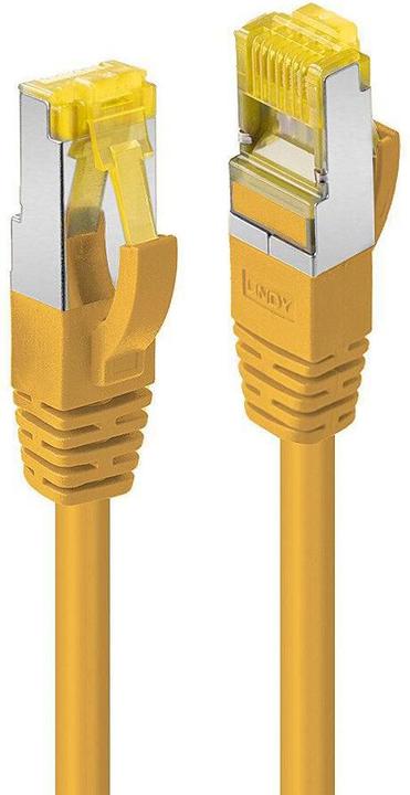 Lindy 3m RJ45 S/FTP LSZH Netzwerkkabel, Gelb Cat.6A Stecker,Cat.7 Rohkabel (S/FTP, CAT6a, 3 m)