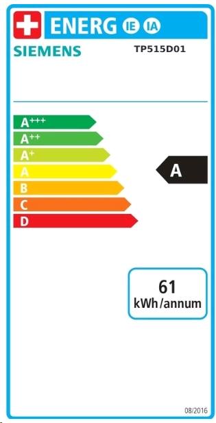 Energielabel Siemens TP515D01