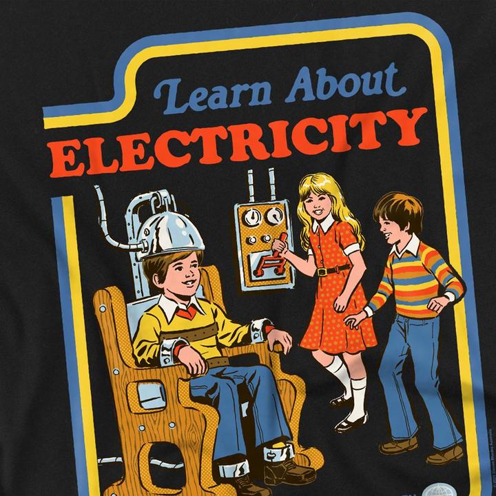 Produktbild Steven Rhodes Learn About Electricity TShirt (3XL)
