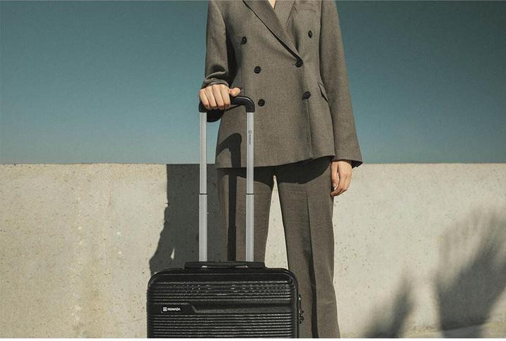 Image du produit Numada Black plane suitcase,55 x 20 x 40 cm (38.40 l)