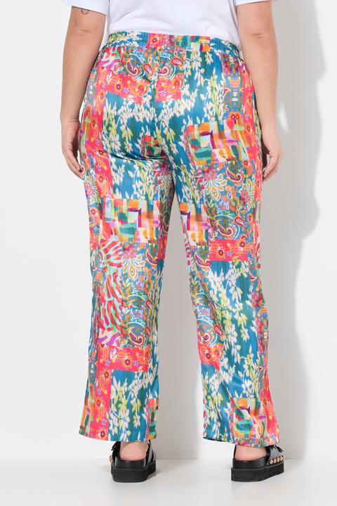 Produktbild Angel of Style Hose, gerades Bein, Patchprint, Elastikbund (58)