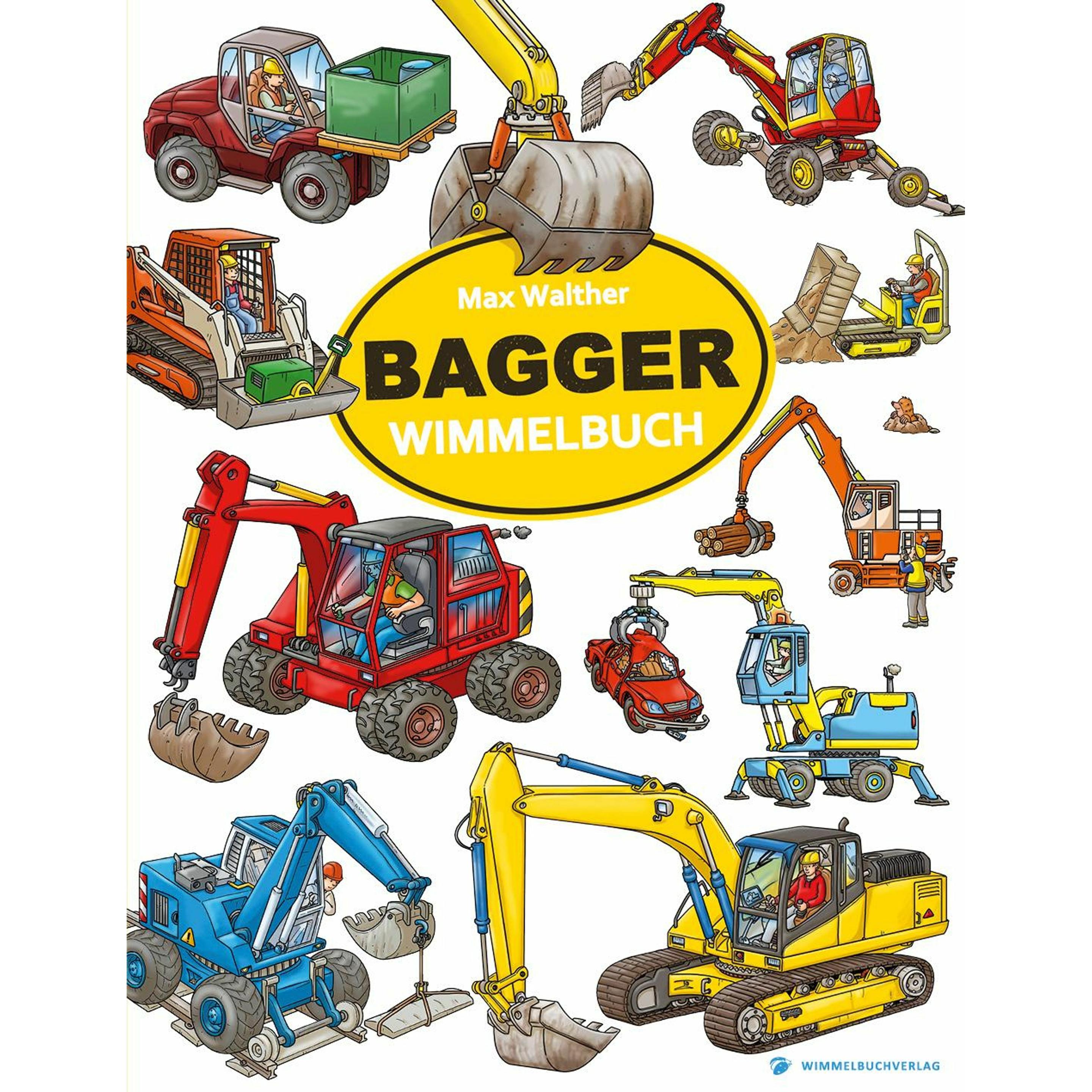 Bagger Pocket, Kinderbücher von Max Walther