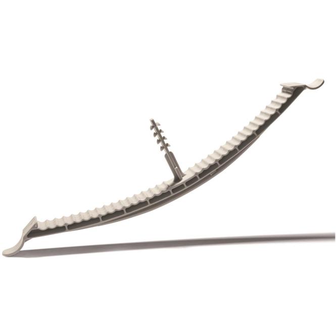 Thumbnail - Schnabl, Kabelhalter, KB 20 H0 PP hellgrau Kabelbügel f.trassenförmige Verlegung 30450