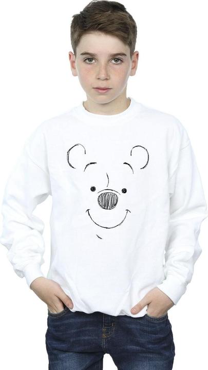 Produktbild Disney Winnie The Pooh Winnie The Pooh Face Sweatshirt Jungen (140, 146)