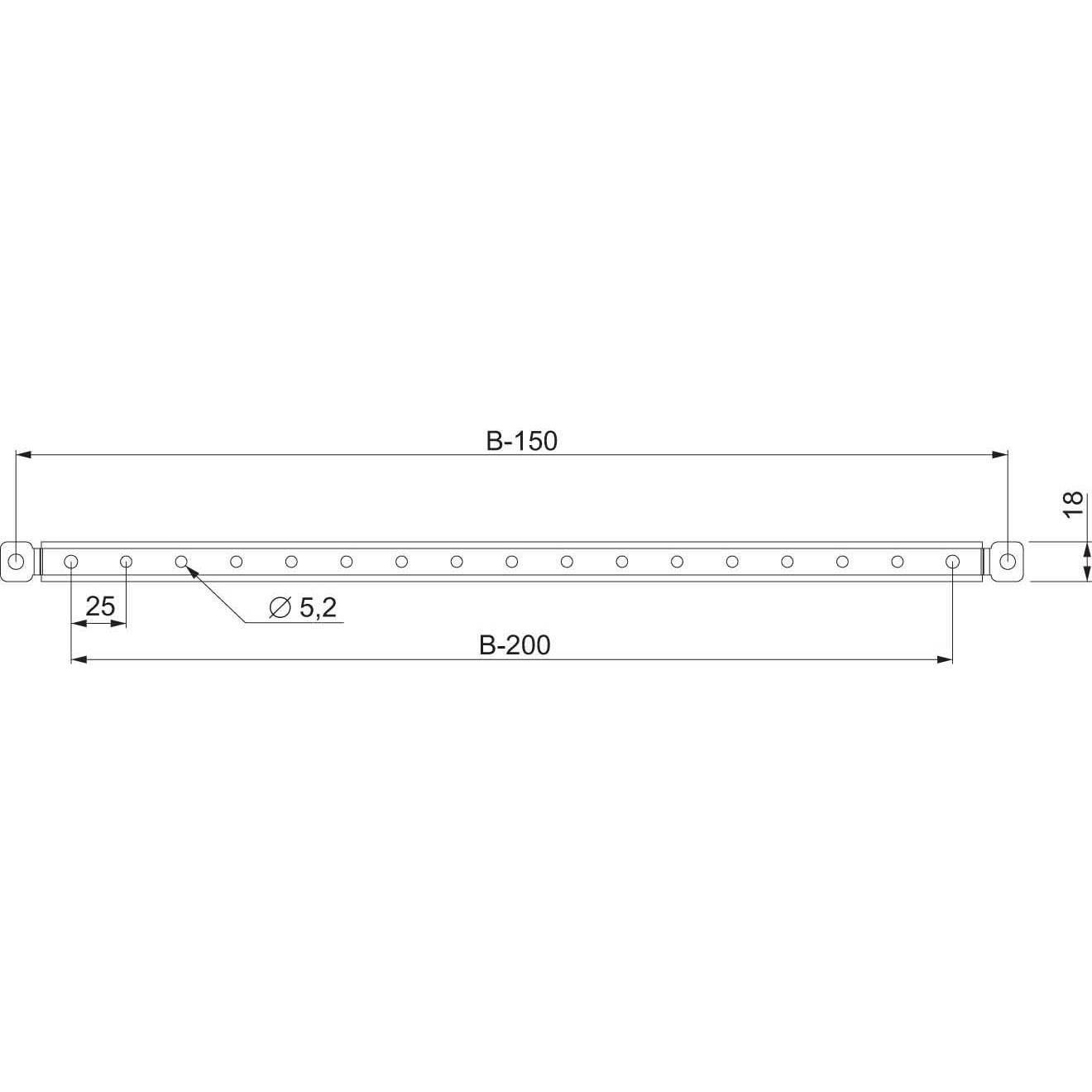 Schneider Electric Türtraverse SF/SM 600-mm-Schrank NSYSDCR6 VE, Serverschrank Zubehör