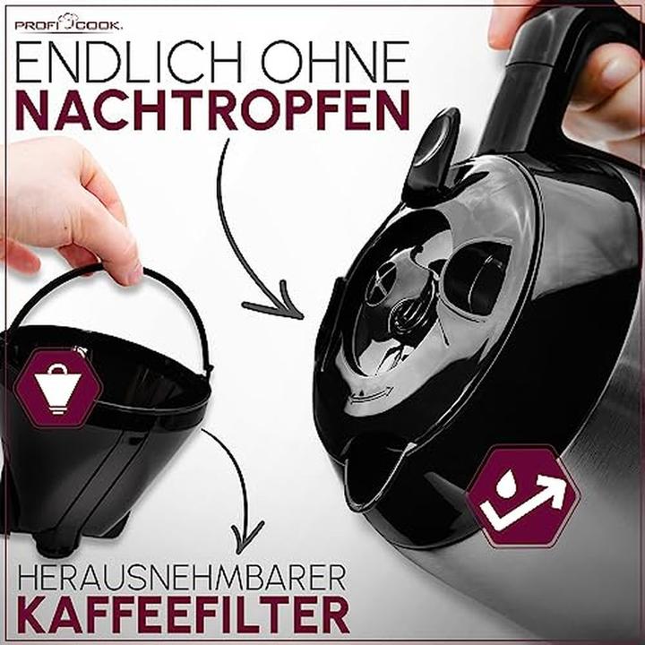 Produktbild Proficook Kaffeemaschine P 1191 Kaffeeautomat