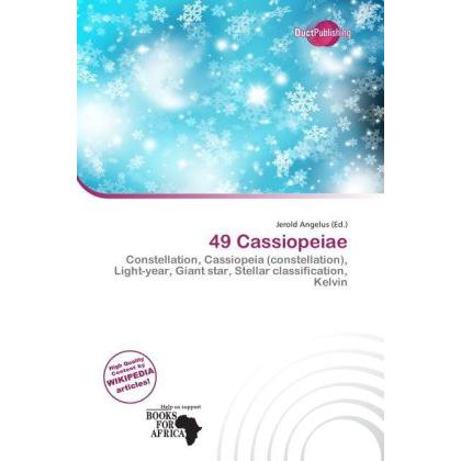 49 Cassiopeiae, Fachbücher