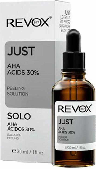 Actual product image Revoxb77 Just AHA ACIDS 30% (Cleansing scrub, 30 ml)