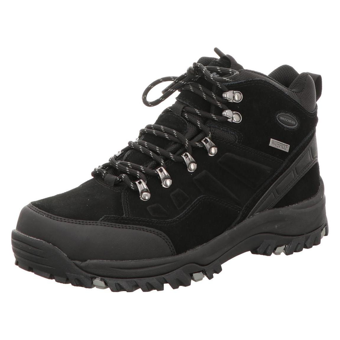 Skechers, Herren, Laufschuhe, Relment Pelmo Laufschuh Herren (42.5), Schwarz
