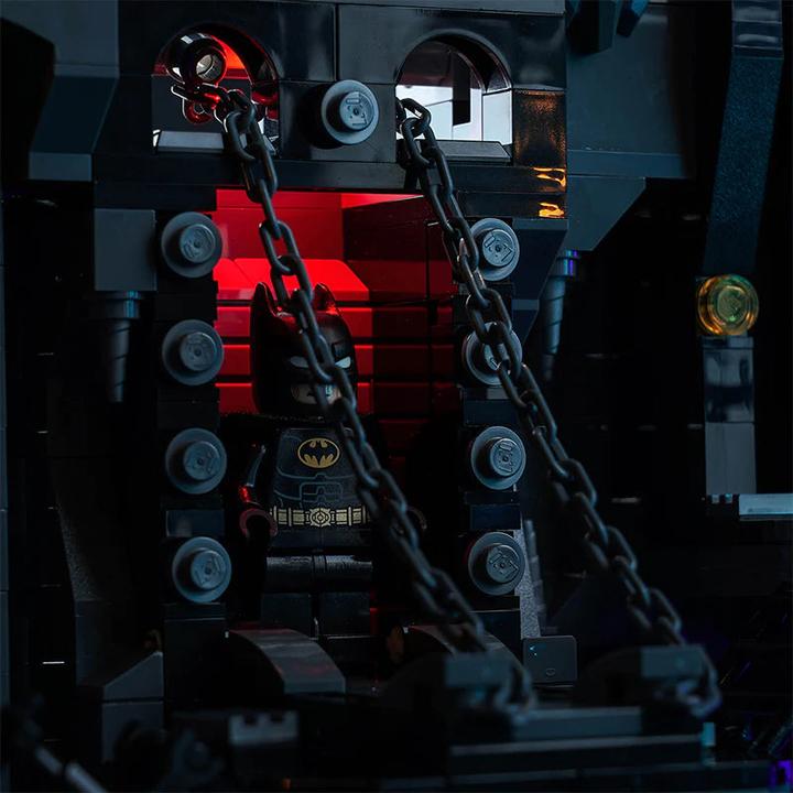 Immagine prodotto BrickBling LED Licht Set für LEGO Bathöhle Schaukasten (76252) inkl. Fernbedienung