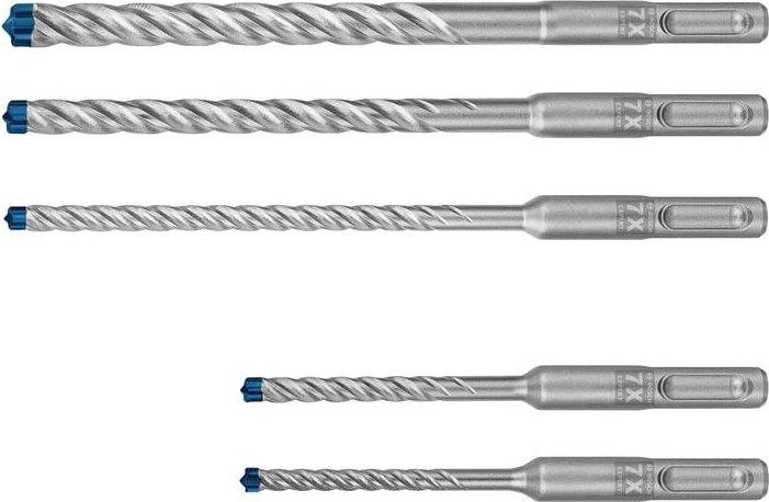 Produktbild Bosch Professional Zubehör EXPERT SDS plus-7X Hammerbohrer-Set, 5/6/6/8/10 mm, 5-tlg. (5, 6, 8, 10 mm)
