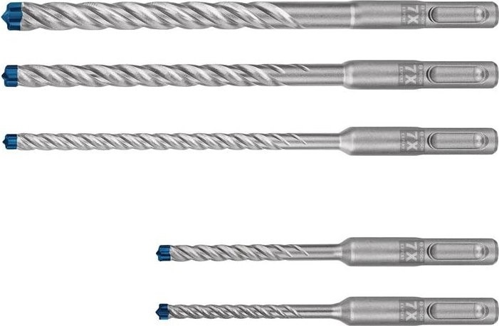Actual product image Bosch Professional Zubehör EXPERT SDS plus-7X hammer drill bit set, 5/6/6/8/10 mm, 5 pcs. (5, 6, 8, 10 mm)