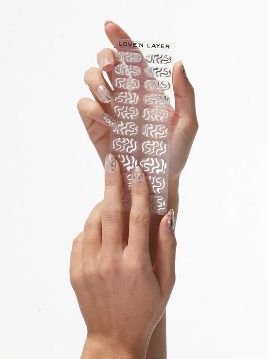 Actual product image Love'n Layer - Sweet Swirl Shiny Silver (Shiny Silver)