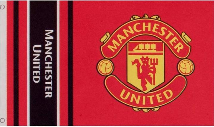 Produktbild Manchester United FC Manchester City FC Fahne Wordmark Wappen