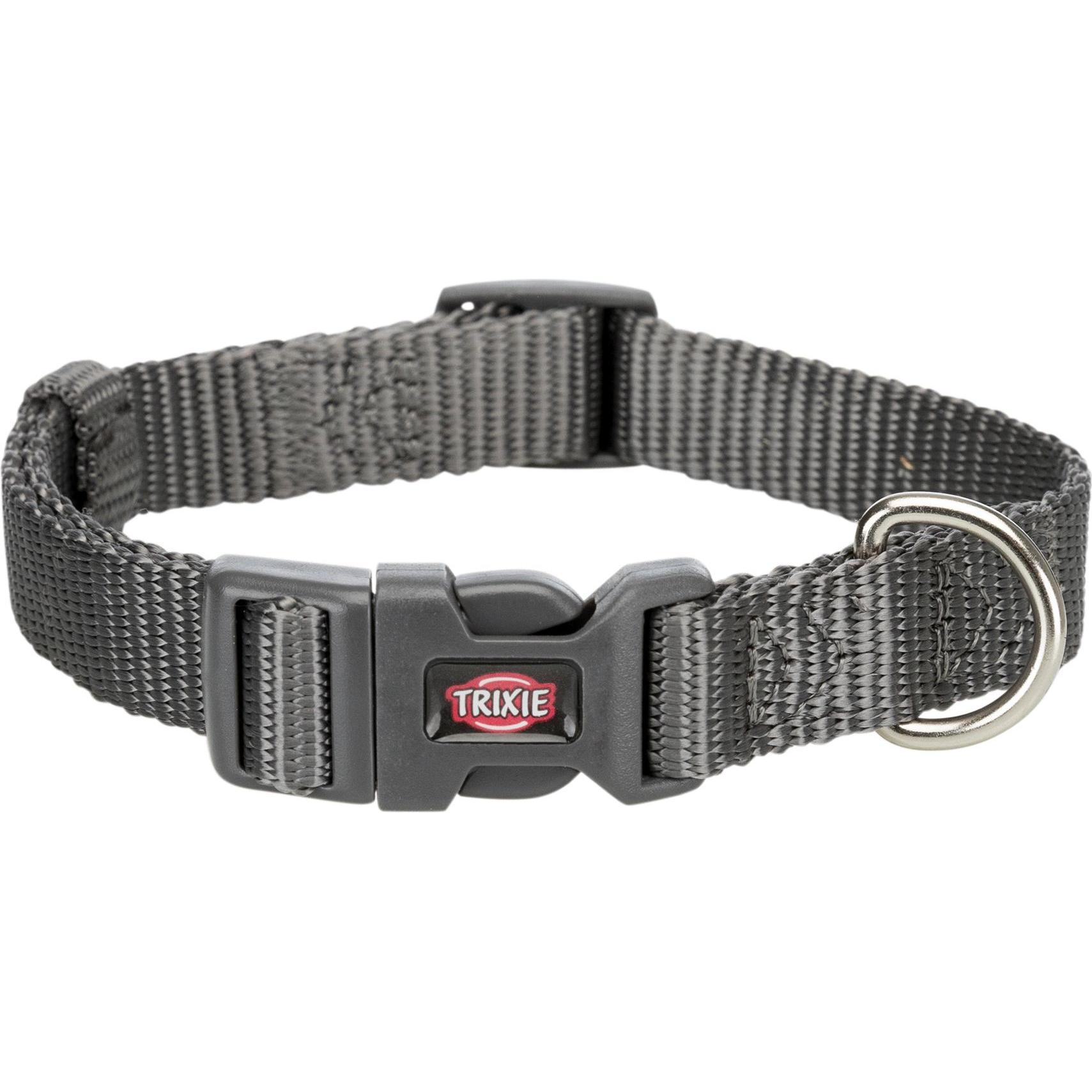 Comparer les prix de Premium Collier - M-L: 35-55 Cm/20 Mm, Gris Graphite