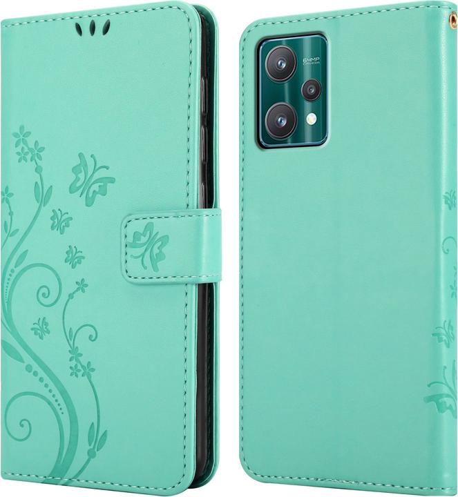 Image du produit Cadorabo Housse Flower Book pour Realme 9 5G / 9 PRO / V25 / Q5 / OnePlus Nord CE 2 LITE 5G (Vivo V25, Realme 9 Pro+, OnePlus Nord CE 2 Lite 5G)
