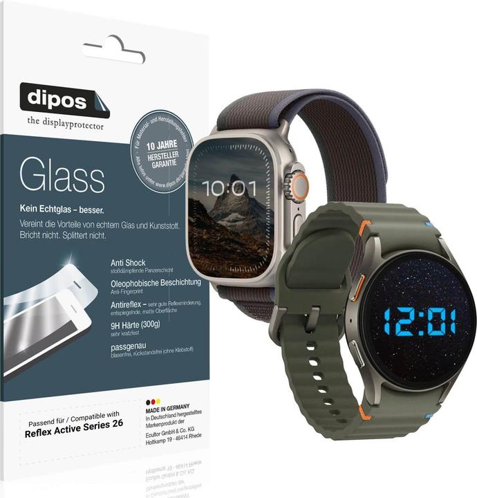 Actual product image Dipos Anti-Shock Screen Protector Matte