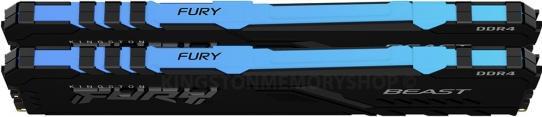 Produktbild Kingston Fury Beast (2 x 8GB, 3200 MHz, DDR4-RAM, DIMM)