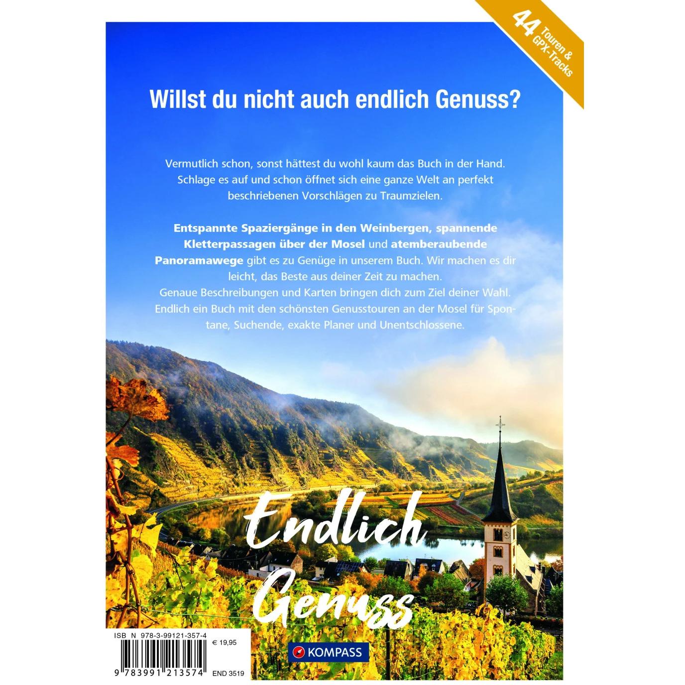 Thumbnail - Endlich Genuss - Mosel, Ratgeber von Bernhard Pollmann, Ralf Enke