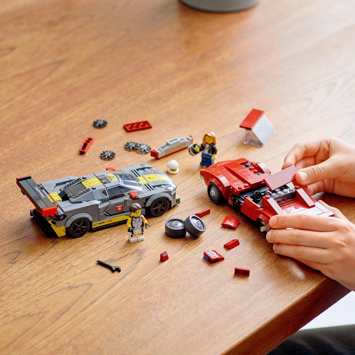 Produktbild LEGO Chevrolet Corvette C8.R & 1969 (76903, LEGO Speed Champions)